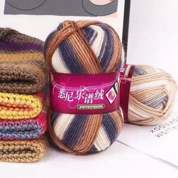 Грубая пряжа Цветная пряжа Окрашенная пряжа Ручная работа Вязание своими руками Грубая пряжа Шапки Шарфы Вязаные материалы