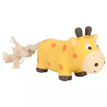 Grunting Latex Dog Toy Interactive Boredom Relief Bite Resistant Squeaky Squeeze Dog Toy with