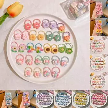 Группа Милая Резинка Девушка Резинка Для Волос Аксессуары Для Волос 11