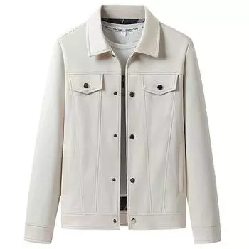 Группа простая новая мода молодежная универсальная повседневная куртка мужская бархатная куртка из оленя японский модный бренд мужская куртка M