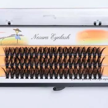 Групповые ресницы толщиной 0,07 мм, 8-16 мм, отдельные ресницы для начинающих, самостоятельное применение в домашних условиях 10mm-40D