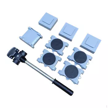 Грузчики мебели Легкие инструменты для перемещения Слайдеры Подъемник Грузчик Инструмент для шкафа 5pcs