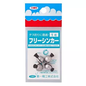 Грузило Daiichi Seiko Fishing Weight Free Sinker 1 22132 Silver No.