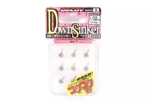 Грузило Decoy DS-1, тип Kotsu Kun, размер 1/32 унции (4000)