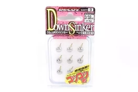 Грузило Decoy DS-1, тип Kotsu Kun, размер 3/32 унции (4031)