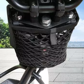 Грузовая сетка-банджи для мотоцикла, прочная, эластичная, прочная, растягивающаяся, эластичная, сетка для багажника, багажник, багажник красный