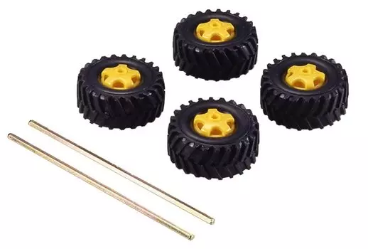 Грузовая шина TAMIYA Fun Craft Series 36 мм № 101 (70101)