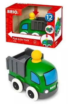 Грузовик BRIO Push & Go 30286 зеленый