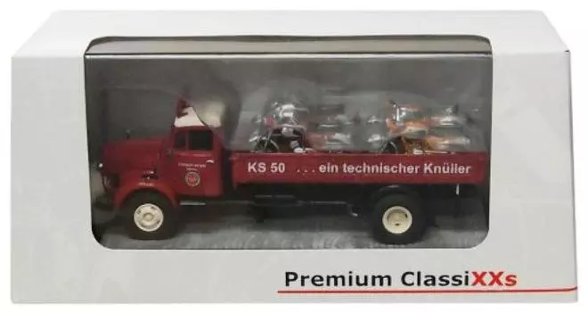 Грузовик Mercedes Benz L3500 премиум-класса ClasiXXs Zendapp Готовый продукт 1/43