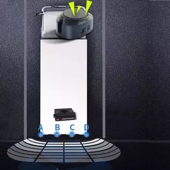 Грузовик парктроник датчики парковки 4 комплекта звуковой сигнализации система заднего хода радар для фургона автофургона грузовика прицеп детектор голосовой звуковой сигнал