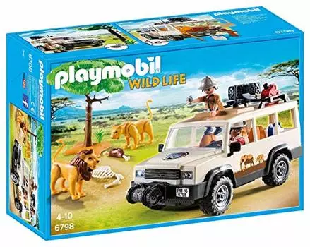 Грузовик Playmobil Safari со львами