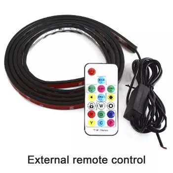 Грузовик Разноцветная Стримерная Бегущая строка Светодиодные ленты с пультом дистанционного управления 2,4 м/7,87 фута