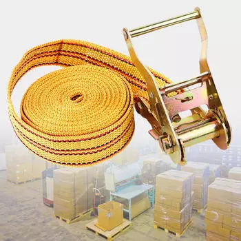 Грузовой ремень с храповым механизмом, многофункциональные аксессуары шириной 1,5 дюйма для автомобиля 1 Meter