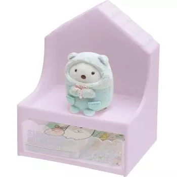 GS16101 Sumikko Gurashi Tenori Плюшевая игрушка в подарок Белый медведь