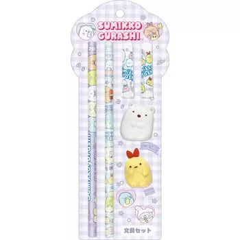 GS17001 Набор канцелярских принадлежностей Sumikko Gurashi