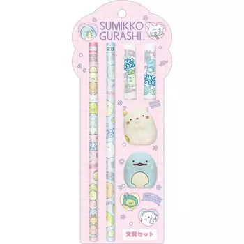 GS17002 Набор канцелярских принадлежностей Sumikko Gurashi