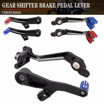 GS R 1300 CNC Shift Pedal Control Lever Gear Shifter For BMW R1300GS 2025 2025 R 1300 R1300 GS Rear Foot Brake Pedal Lever чёрный