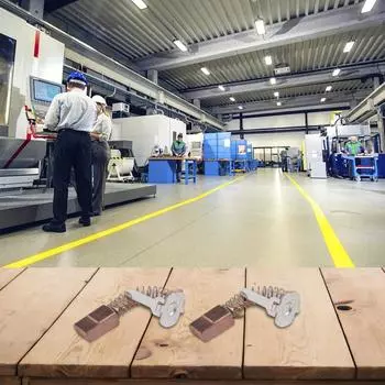 GSB 140LI GSR18V21 Угольные щетки Толстая медная проволока Износостойкая Упаковка из 2 шт.