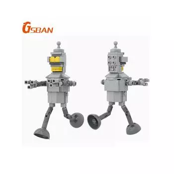 GSBAN Мультяшные Футурамаедс Роботы Бендер MOC Кирпичики Конструкторы Наборы Игрушки для Детей Детские Подарки Сборные Фигурки