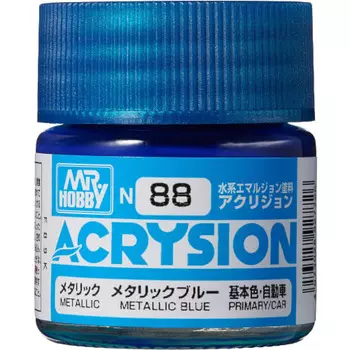 GSI Creos Acrision Color Metallic Blue Metallic 10 мл Модельная краска N88