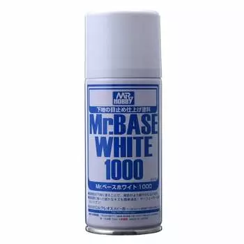 GSI Creos г-н. Base White 1000 Spray 180ml Отделочный материал для хобби B518
