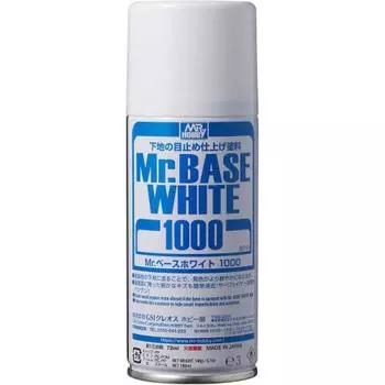GSI Creos г-н. Base White 1000 Spray 180ml Материал для обработки поверхностей для хобби B518
