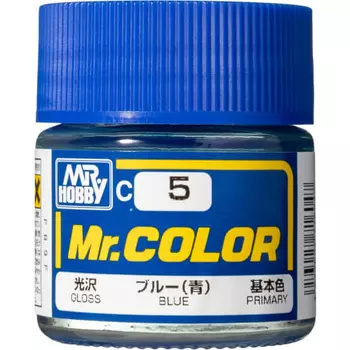 GSI Creos г-н. Цвет синий (синий) Глянцевая 10мл Модельная краска C5