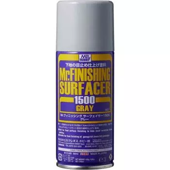 GSI Creos г-н. Finishing Surfacer 1500 Spray Gray 170ml Материал для обработки поверхностей для хобби B527