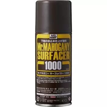 GSI Creos г-н. Mahogany Surfacer 1000 Spray 170ml Средство для обработки поверхностей для хобби B528