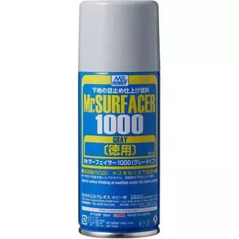 GSI Creos г-н. Surfacer 1000 Spray Value Grey 170ml Материал для обработки поверхностей Hobby B519