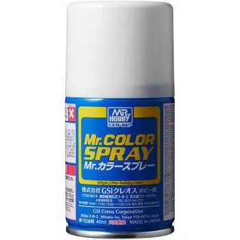 GSI Creos GSI Creos Г-н. Цветная краска-спрей для персонажей, белая, модельная S107
