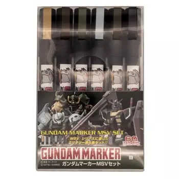 GSI Creos GSI Creos Gundam Маркер Набор MSV Модель Краска GMS127