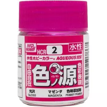 GSI Creos GSI Creos New Water-based Hobby Color Color Source Magenta 18ml Model Paint HCR2