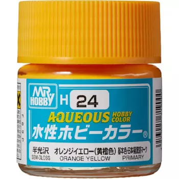 GSI Creos GSI Creos New Water-based Hobby Color Orange Yellow (Yellow-Orange) 10ml Model Paint H24