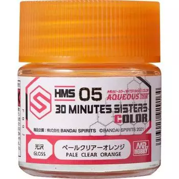 GSI Creos GSI Creos Water-based 30 MINUTES SISTERS Color Pale Clear Orange 10ml Model Paint HMS05