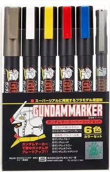 GSI Creos Gundam Marker Базовый набор Модель Маркер для рисования GMS105