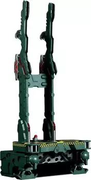 GSI Creos Mon Model Evangelion Dedicated Restraint and Mobile Injection Table Multicolor Molded Version Color Coded Plastic Model Non-Scale MEVA-003LM