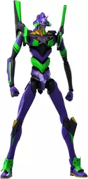GSI Creos Mon Модель Evangelion Humanoid Battle Weapon Android Evangelion Unit 01 Многоцветная литая версия Высота 47 см Пластиковая модель Универсальный
