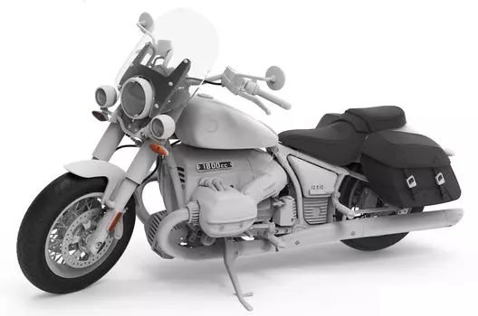 GSI Creos Mont Модель BMW R 18 Классическая пластиковая модель MMT006 1/9 (Мотоцикл)