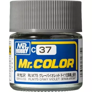GSI Creos Mr. Color RLM75 Gray Violet Semi-gloss 10ml Model Paint C37