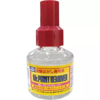 GSI Creos Mr.Paint Remover 40 мл Средство для удаления краски Hobby T114