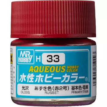 GSI Creos New Hobby Color Azuki Gloss на водной основе 10 мл Модельная краска H33