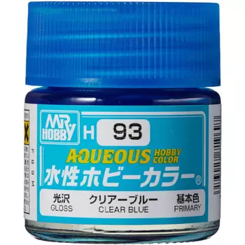 GSI Creos New Water-based Hobby Color Clear Blue 10ml Model Paint H93