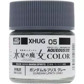 GSI Creos Water-based Gundam Color Gundam Lubris Gray 10 мл Модельная краска XHUG05