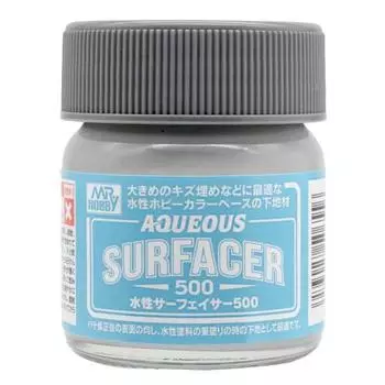 GSI Creos Water-Based Surfacer 500 Hobby Finishing Material HSF04 Gray