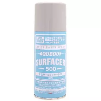 GSI Creos Water-Based Surfacer 500 Spray Hobby Finishing Material B614 Gray