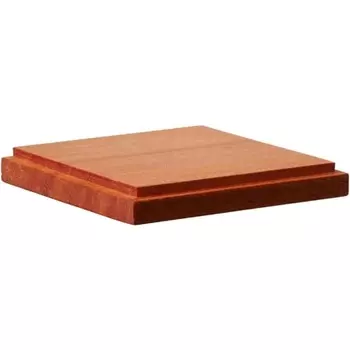 GSI Creos Wooden Base Square Type S 70mm Square Height 10mm Hobby Display Base DB001
