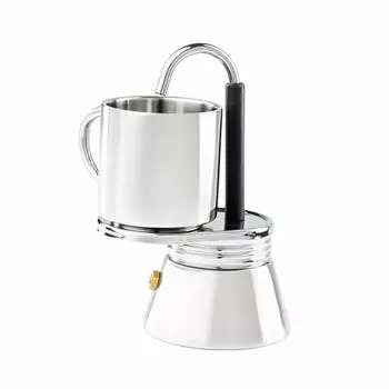 GSI Mini Espresso Maker Set из нержавеющей стали на 1 чашку 11872019013001
