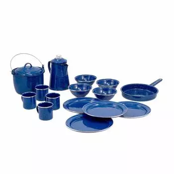 GSI Tableware Pioneer Camp Set 16 предметов Синий 11870005000000 синий