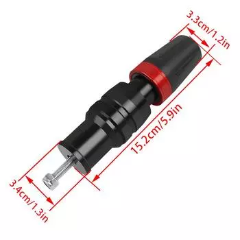 GSX1300R Universal Exhaust Sliders Motorcycle CNC Crash Pads Crash Frame Protector For SUZUKI GSXR 1300 Hayabusa GSX-R1300